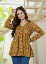 Elegant and Comfortable Floral Top Dress