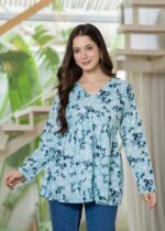 Elegant and Comfortable Floral Top Dress