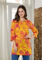 Elegant and Comfortable Floral Top Dress