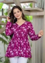 Elegant and Comfortable Floral Top Dress