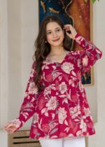 Elegant and Comfortable Floral Top Dress